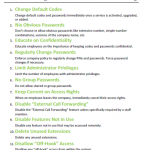 Checklist: 20 Things You Must Do To Prevent Voice Hacking