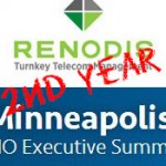 Renodis Invited to Sponsor Minneapolis Mid-Market CIO Executive Summit for the Second Year in a Row