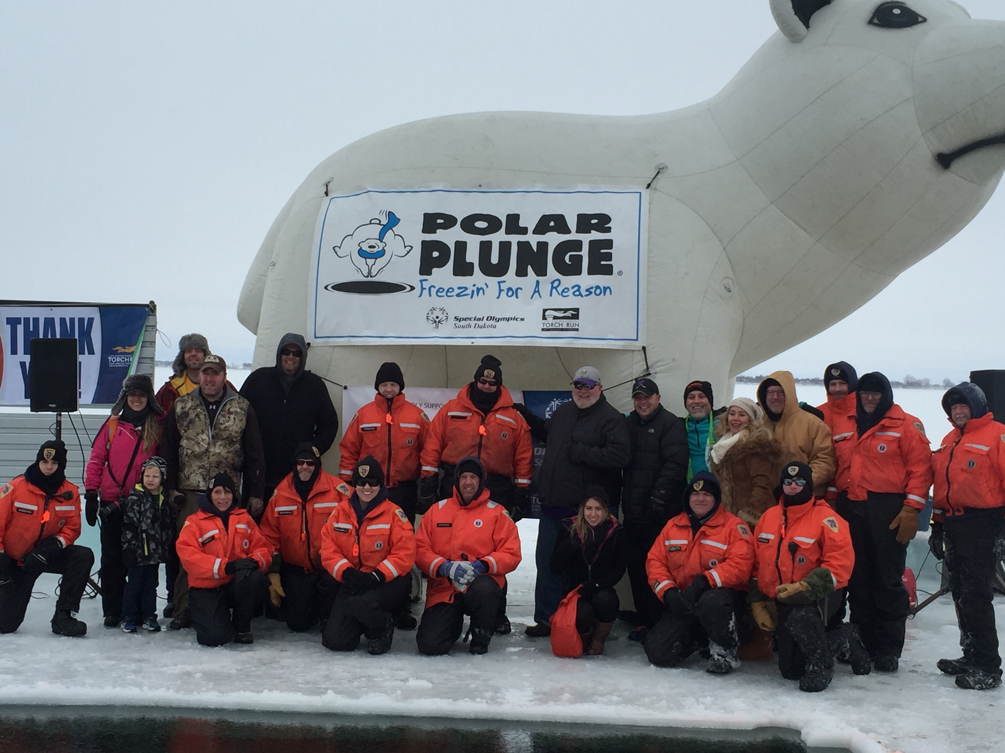 Polar Plunge South Dakota 2016