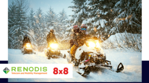 snowmobile event with renodis and 8x8